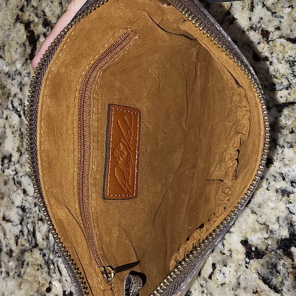 Patricia Nash Travel Sticker Cassini Wristlet